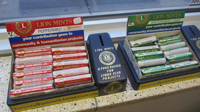 Toronto Suomi Lions Club: Lion Mints